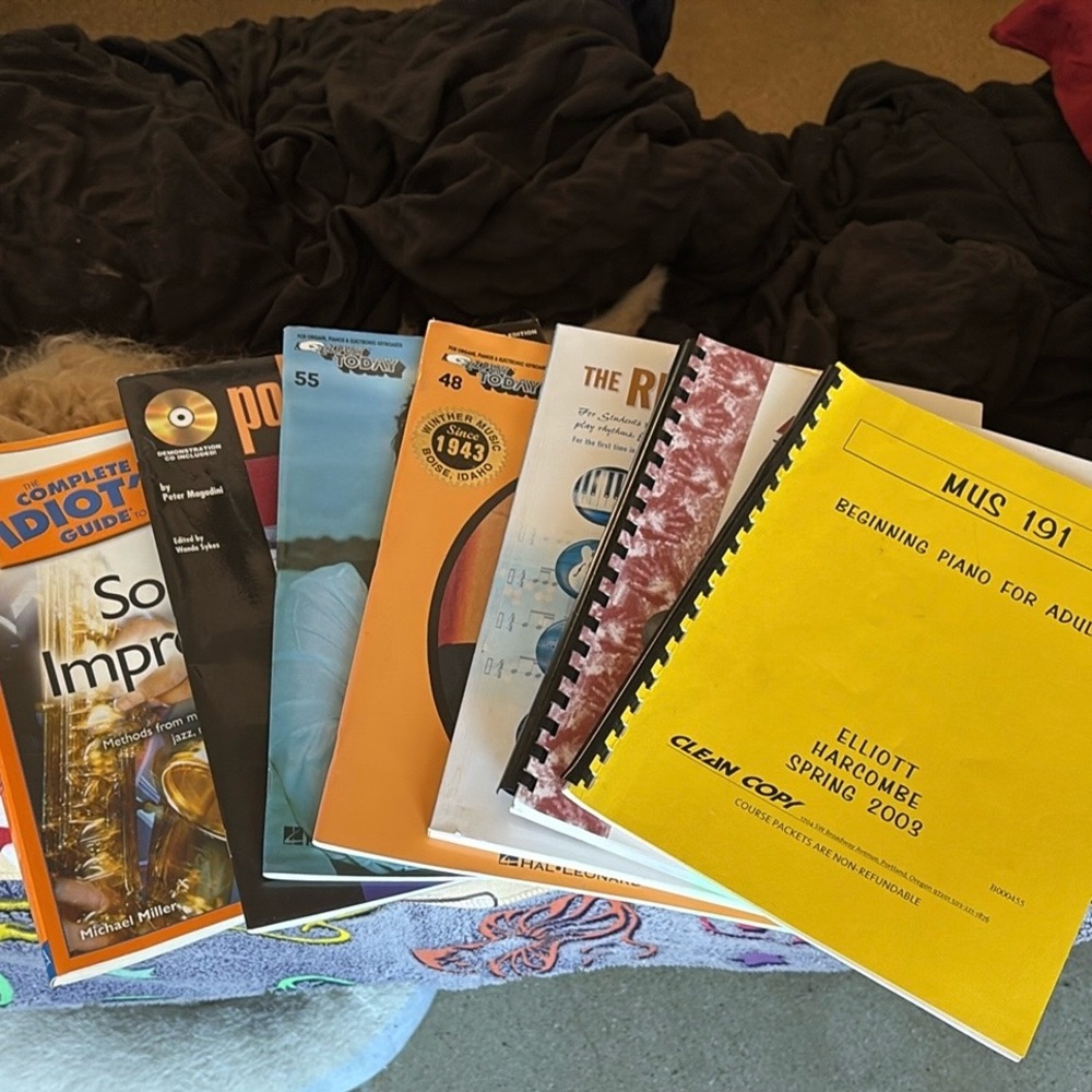 7 music books